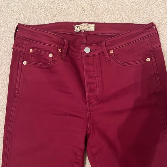 EUC Free People Cropped Jeans - Picture 2 of 3